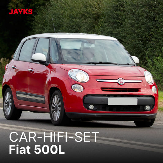 5DX plus Car-HiFi-Verstärker-Set • für Fiat 500L