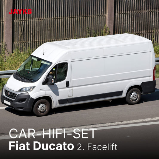 5DX plus Car-HiFi-Verstärker-Set • für Fiat Ducato