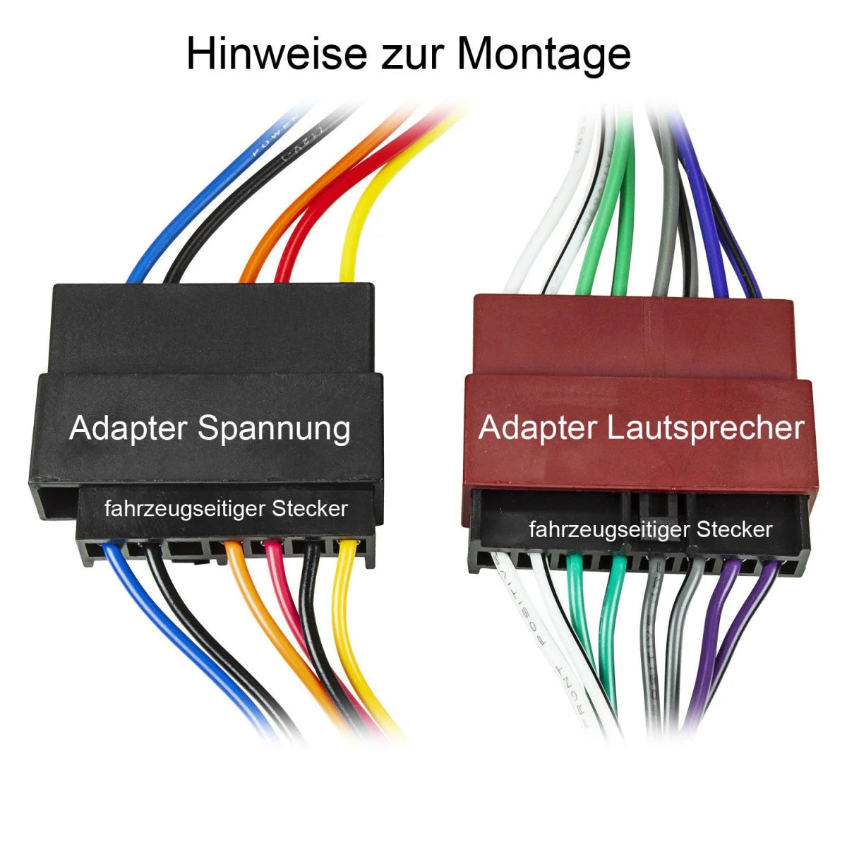 Radio Adapter Kabel kompatibel mit Ford Mazda 121 Jaguar auf 16pol ISO Norm (alter Anschluss)